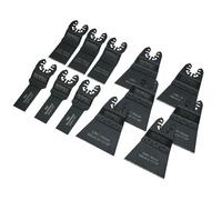 Faithfull Multi-Tool 12 Piece Multi Tool Spare Blade Set Wood Metal FAIMFKIT12