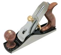 Faithfull No.3 Finishing Plane - Precision Machined Cast Iron Wood Planer Hand Tool for Hard & Soft Wood, Cabinet Work, Joinery & Smoothing