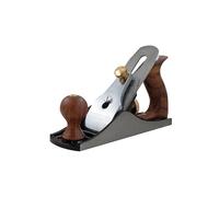 Faithfull No.4 Smoothing Plane - Precision Machined Cast Iron Wood Planer Hand Tool for Hard & Soft Wood, Surface Finishing, Cabinet Work & General Carpentry