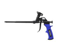 Faithfull Non Stick Foam Gun, Heavy-Duty, Fully Coated Non-Stick Body, Stainless Steel Barrel & Needle, Sealant Dispensing Spray Applicator