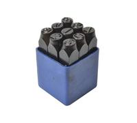 Faithfull Number Punch Multi Colour (3mm (1/8 In))