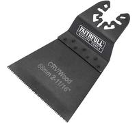 Faithfull OIS Oscillating Multi Tool Wood Flush Cut Blade 68mm Pack of 1