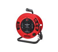 Faithfull Open Cable Reel 240v 13a Faithfull Multicolor