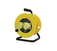 Faithfull Open Drum Cable Reel 110v 16a (UK Plug) Faithfull Multicolor