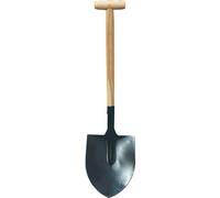 Faithfull RI33-STPR2T Open Socket Round Shovel No.2 T-Handle