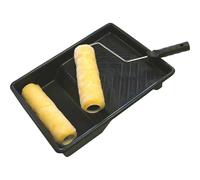 Faithfull Paint Roller Tray Kit with 2 Roller Refills