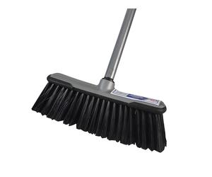 Faithfull PB102SHFA Soft Broom With Screw On Handle 300Mm (12In)