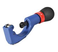 Faithfull Pipe Cutter 6 - 42 mm - Adjustable Steel Wheel & Rollers for Copper, Brass, Aluminium