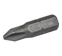 Faithfull Phillips S2 Grade Steel Screwdriver Bits PH3 x 25mm (Pack 3) FAISBPH32