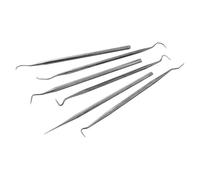Faithfull Hook & Pick Set – 6 Piece Stainless Steel 5mm x 160mm x 100mm