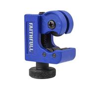 Faithfull Metal Pipe Cutter 3-16mm - Adjustable Pipe Cutting Tool with Sharp Wheel for Copper, Brass, Aluminium & Thin Steel Tubing