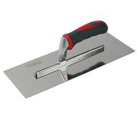 Faithfull Plasterers Trowel SGTP13SS - Stainless Steel Soft Grip 13 x 5 in