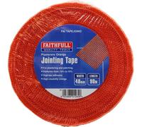 Faithfull Plasterers Joint Tape Orange 48mm 90m