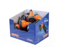 Faithfull Plastic 8 Pattern Adjustable Spray Gun Multi Colour (Bulk Pack Of 8)