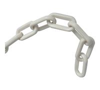 Faithfull Plastic Chain 8Mm X 12.5M White