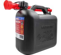 Faithfull Plastic Fuel Can 5l Black