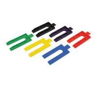 Faithfull Plastic Packing Wedges Mixed (Pack 100) Multi Colour (One Size)