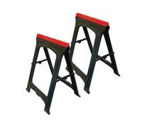 Faithfull Plastic Trestles Height 82Cm X Length 57Cm (Twin Pack)