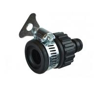 Faithfull Plastic Universal Tap Hose Connector Multi Colour (One Size)