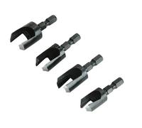 Faithfull Plug Cutter No. 6, 8, 10, 12, 13mm, 16mm, Set of 4