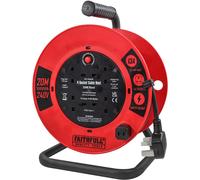 Faithfull 13A 20m Extension Lead Cable Reel