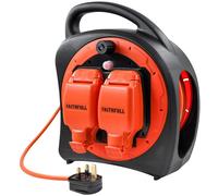 Faithfull Power Plus FPPCR18MW Outdoor Cable Reel Ip54 230V 18M 13A