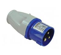 Faithfull Power Plus Blue Replacement Plug 16A Multi Colour (One Size)