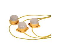Faithfull Power Plus - Festoon Lights 10 LED Bulbs 110V 22m