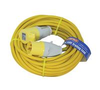 Faithfull Power Plus GP52+EZ54 Trailing Lead 110V 16A 2.5Mm Cable 14M