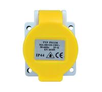 Faithfull Power Plus Ip44 Panel Socket 16A 110V Fpppansoc16