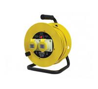 Faithfull Power Plus Open D Cable Reel 110V 16A Multi Colour (25M (2.5mm Cable))