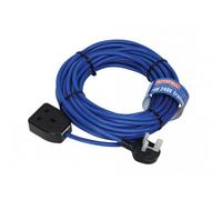 Faithfull Power Plus Trailing Lead 240V 13A 1.5mm Cable 14M Multi Colour (One Size)