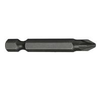 Faithfull Pozi S2 Grade Steel Screwdriver Bits PZ1 50mm Pack of 3