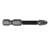 Faithfull Pozi Impact Screwdriver Bits PZ2 50mm Pack of 3