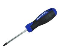 Faithfull SDPZ2 2 x 100mm Pozidriv Soft Grip Screwdriver