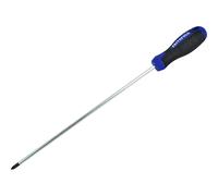 Faithfull FAISDPZ1L Soft-Grip Long Reach Screwdriver Pozidriv PZ1 x 250mm