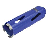 Faithfull Premium Dry Diamond Core Bit 52mm X 150mm For Precision Drilling
