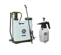 Faithfull Pressure Knapsack Sprayer 16 Litre Faispray16 & 2 Litre Hand Sprayer