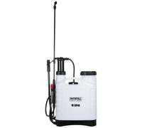 Faithfull Pressure Sprayer Knapsack - 16 Litre Capacity Garden Spray Pump with 3 Adjustable Nozzles & Service kit