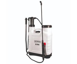 Faithfull Pressure Sprayer Knapsack - 16 Litre Capacity Garden Spray Pump with 3 Adjustable Nozzles & Service kit