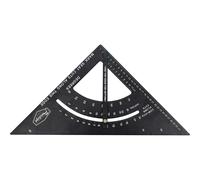 Faithfull FAICSQA12CNC Prestige Adjustable Quick Roofing Square Black Aluminium 300mm (12in)