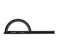 Faithfull Prestige Angle Gauge Black Aluminium 150 X 270mm Multi Colour (One Size)