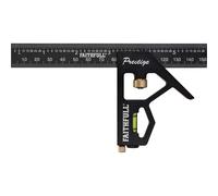 Faithfull Prestige Combination Square Black Aluminium 150Mm (6In)