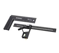 Faithfull Prestige Combination Square & 200mm (8In) Try Square Set Xms26Combtry