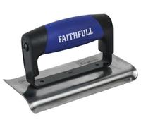 Faithfull Prestige Edging Trowel 150X75mm For Perfect Curved Finishes