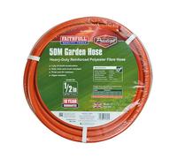 Faithfull Pestige Heavy-Duty Gaden Hose 50m 12.5mm (1/2in) Diamete FAIHOSE50PRE