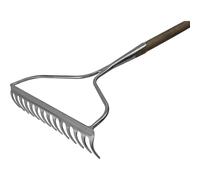 Faithfull Prestige Stainless Steel Garden Rake