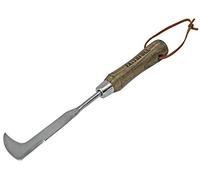 Faithfull Prestige Stainless Steel Hand Patio Knife Weeder with Ash Handle