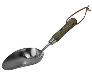 Faithfull Prestige Stainless Steel Hand Potting Scoop Ash Handle