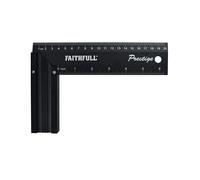 Faithfull Prestige Try Square Black Aluminium